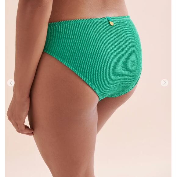 Bleu Rod Beattie Pucker Up Textured Hipster Bikini Bottom Sz 12 - Picture 4 of 6